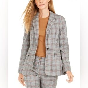 NWT Calvin Klein Women's Blazer Single Button Closure